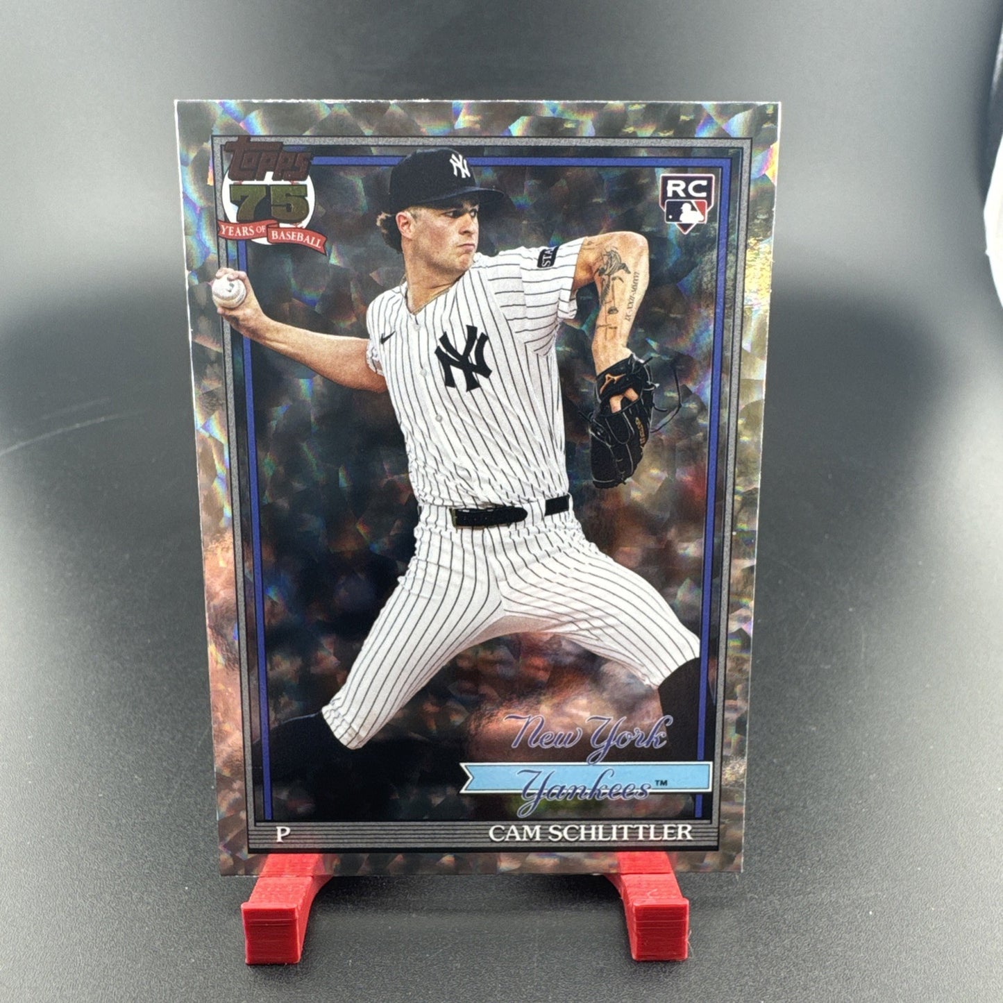 2026 Topps Series 1 - 1991 Topps Baseball Cam Schlittler #T91-86 Crackle