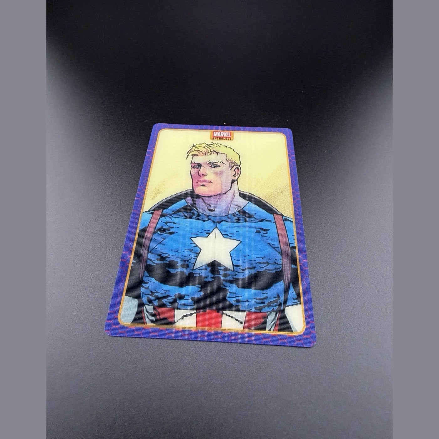 Captain America Lenticular Hologram 2025 Panini Marvel Anthology L2 | Avengers