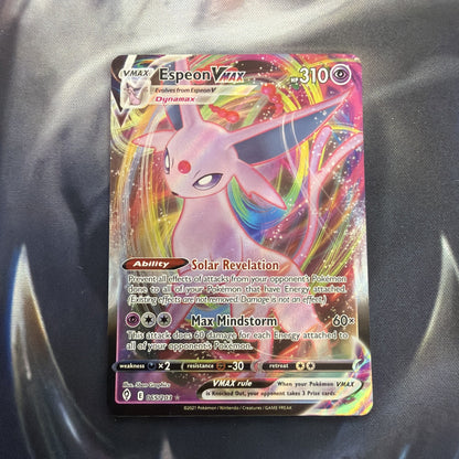 Espeon VMAX 065/203 SWSH07: Evolving Skies Ultra Rare Holo 310 HP Pokémon TCG