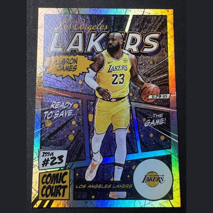 LeBron James 2025/26 Topps Basketball Comic Court SSP #CC-1 Los Angeles Lakers