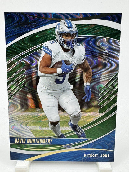 2025 Panini Absolute #16 David Montgomery Green Waves #/60