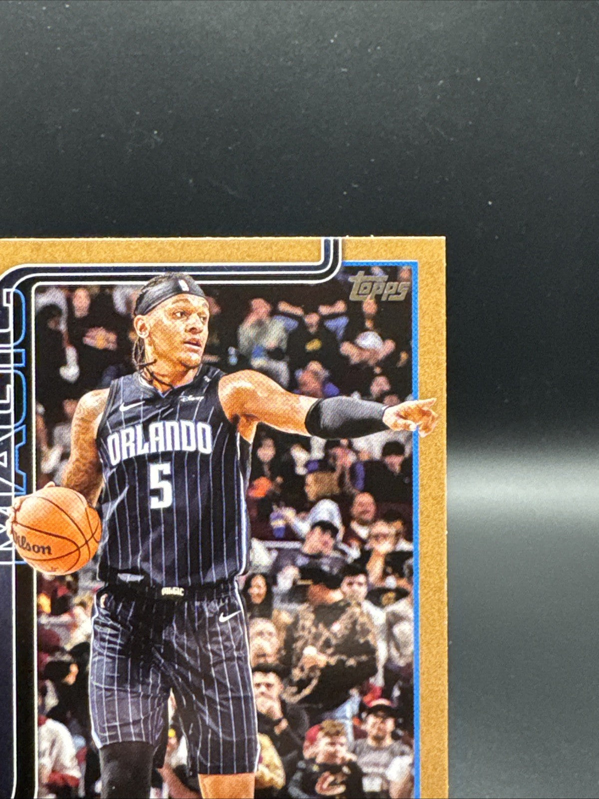 2025 Topps Basketball Paolo Banchero # 87 Gold Border /2025