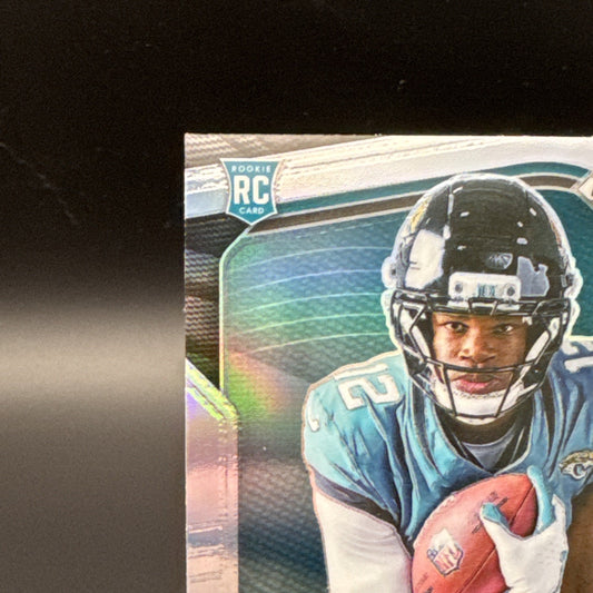 2025 Panini Prizm Travis Hunter Silver Prizm Image Variation #418 Jaguars RC