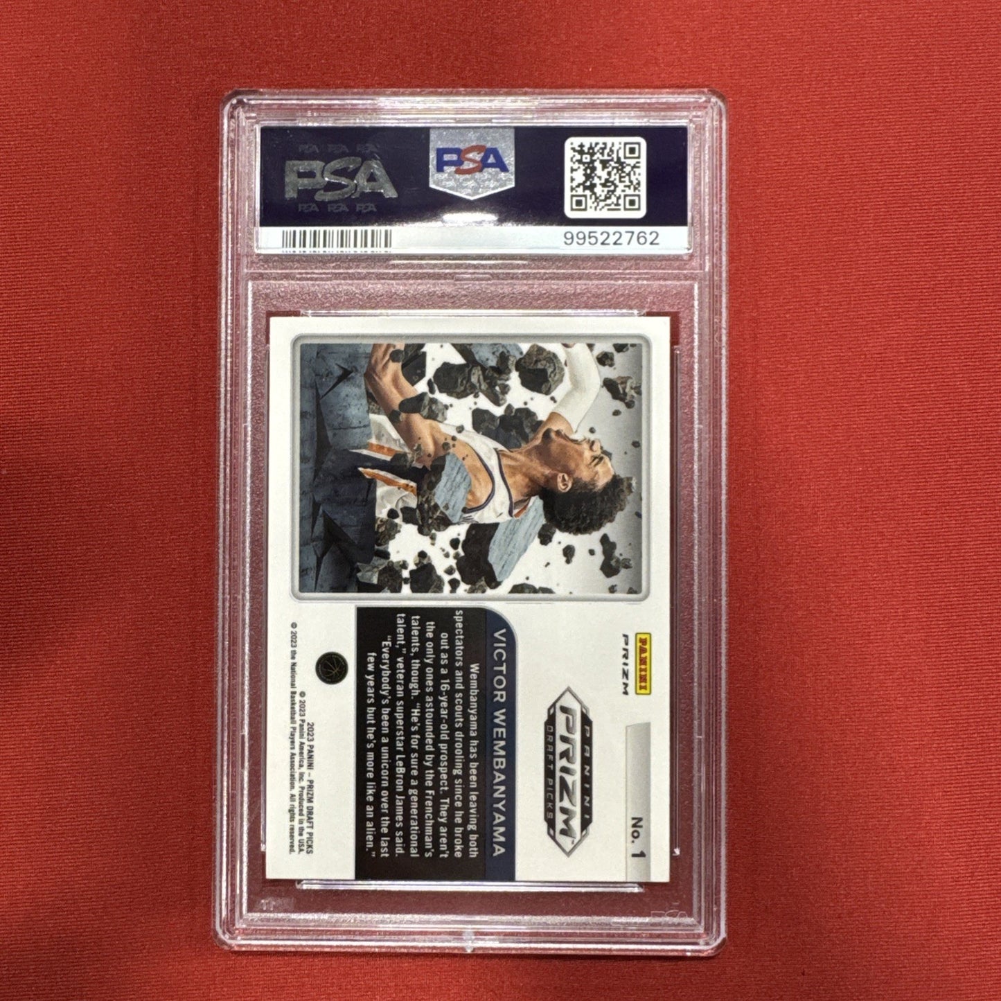✨ PSA 10 2023 Prizm Draft Victor Wembanyama #1 Prizm Break Silver GEM MINT