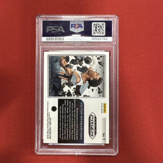 ✨ PSA 10 2023 Prizm Draft Victor Wembanyama #1 Prizm Break Silver GEM MINT