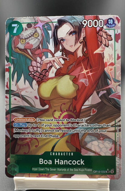 Boa Hancock (Alternate Art) OP16-032 The Time of Battle Foil