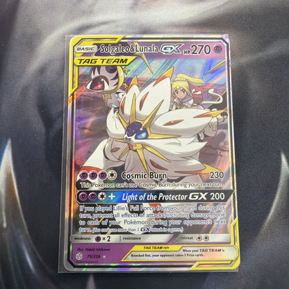 Solgaleo & Lunala GX 75/236 Sm-Cosmic Eclipse Holo