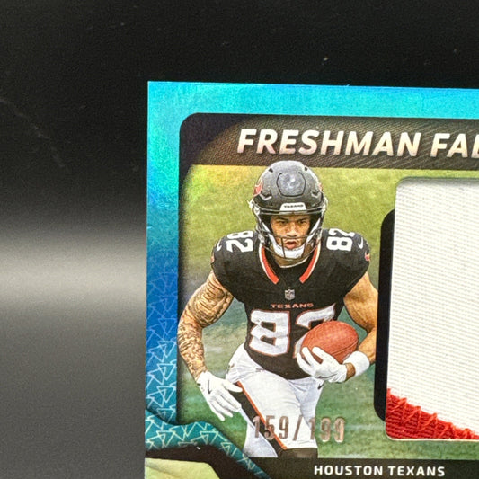 2025 Panini Certified Football Jaylin Noel RC Freshman Fabric Patch Auto 159/199