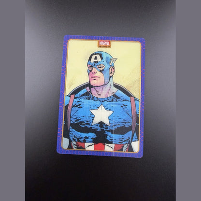 Captain America Lenticular Hologram 2025 Panini Marvel Anthology L2 | Avengers