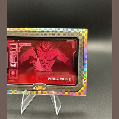 Wolverine Sentinel Scan SS-8 X-Fractor 72/97 2025 Topps Finest X-Men 97'