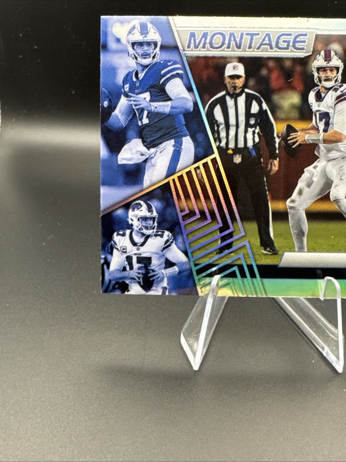 2022 Panini Mosaic Football - Josh Allen M-1 - Montage - Buffalo Bills