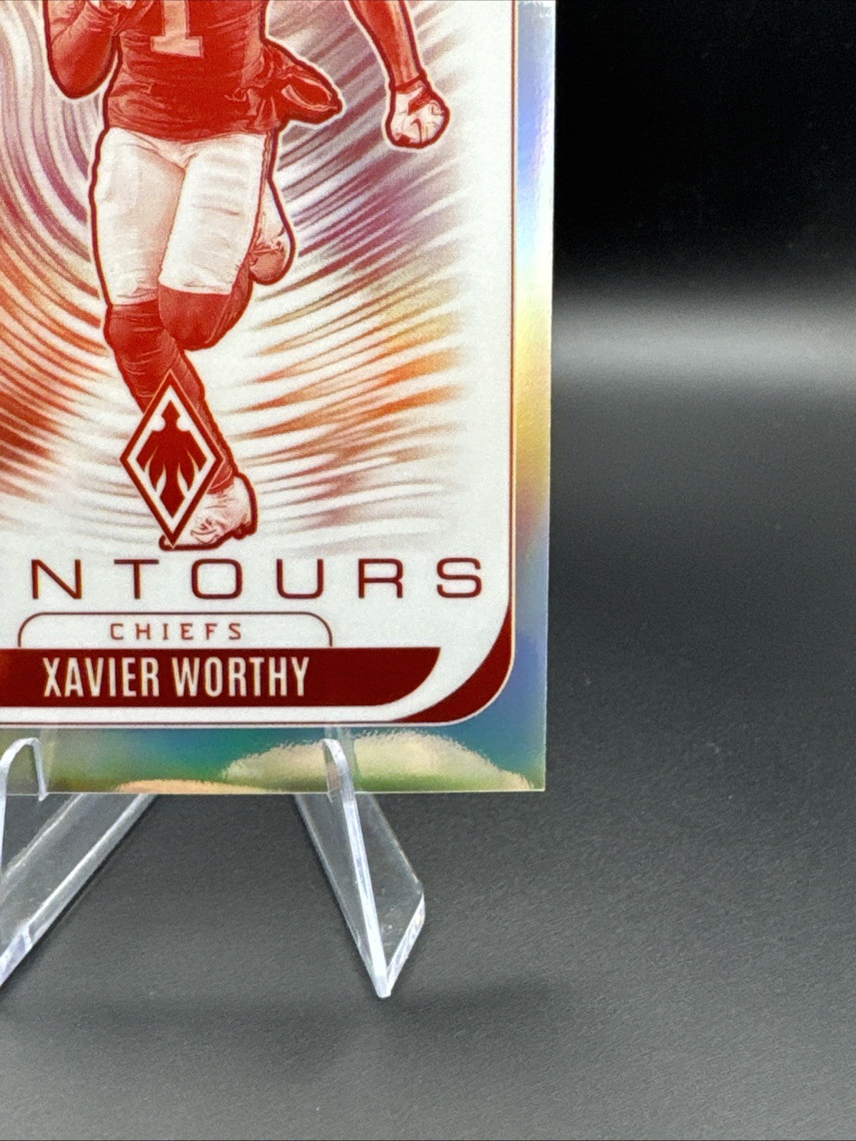 2025 Phoenix - Contours Xavier Worthy #16 Silver Kansas City Chiefs
