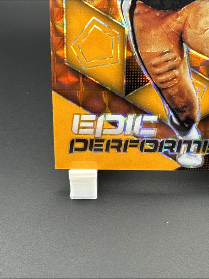 2025 Mosaic Epic Performers Ozzie Newsome #16 Orange Fluorescent Mosaic