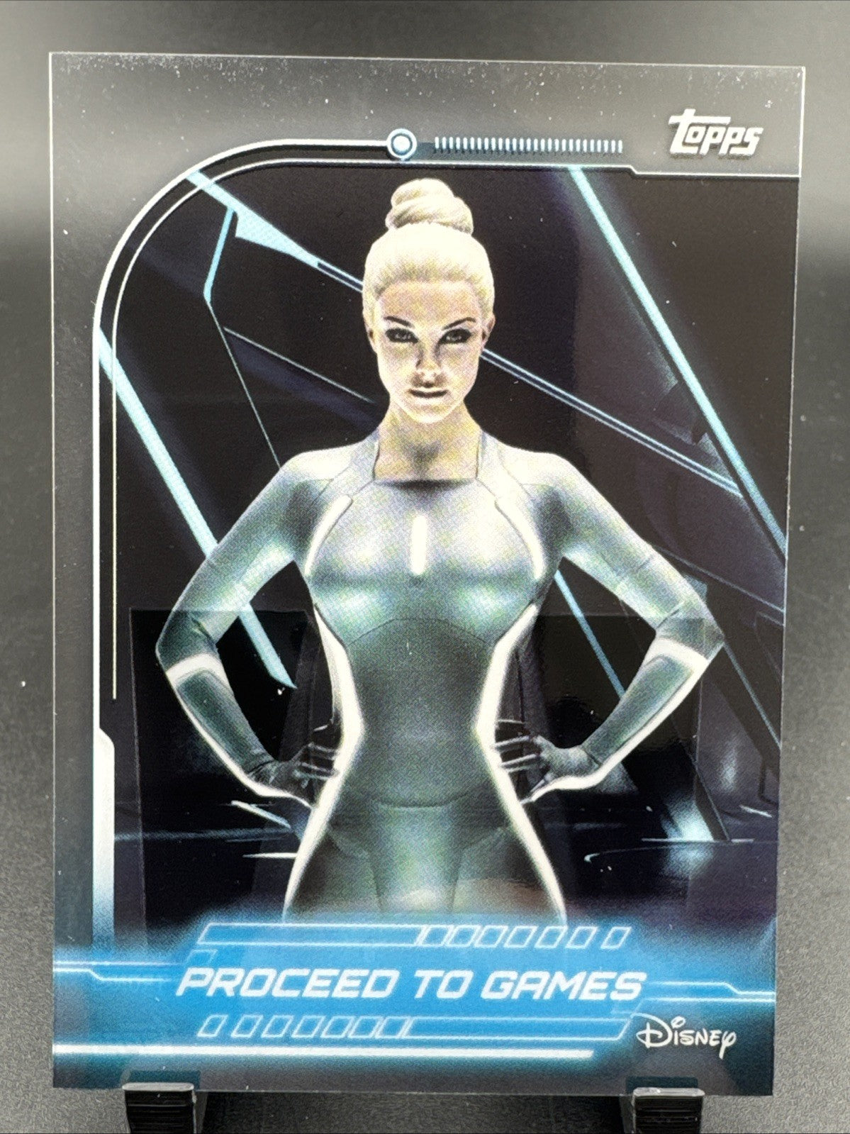 2026 Topps Chrome Disney #Tron-9 Proceed To Games Tron Tek