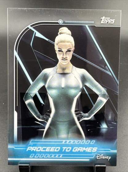 2026 Topps Chrome Disney #Tron-9 Proceed To Games Tron Tek