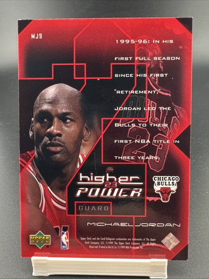 1999-00 Upper Deck Michael Jordan A Higher Power Michael Jordan #MJ9