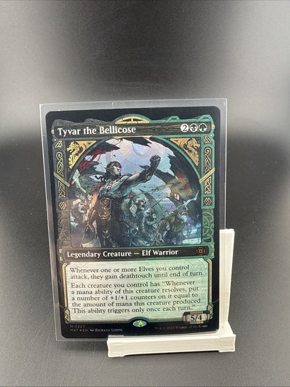Tyvar the Bellicose (Halo Foil) March of the Machine: The Aftermath Foil NM+