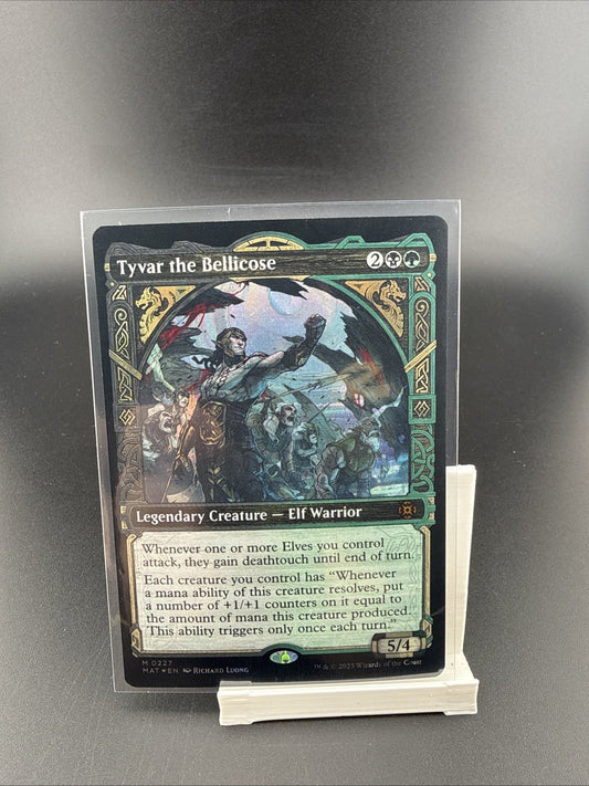Tyvar the Bellicose (Halo Foil) March of the Machine: The Aftermath Foil NM+