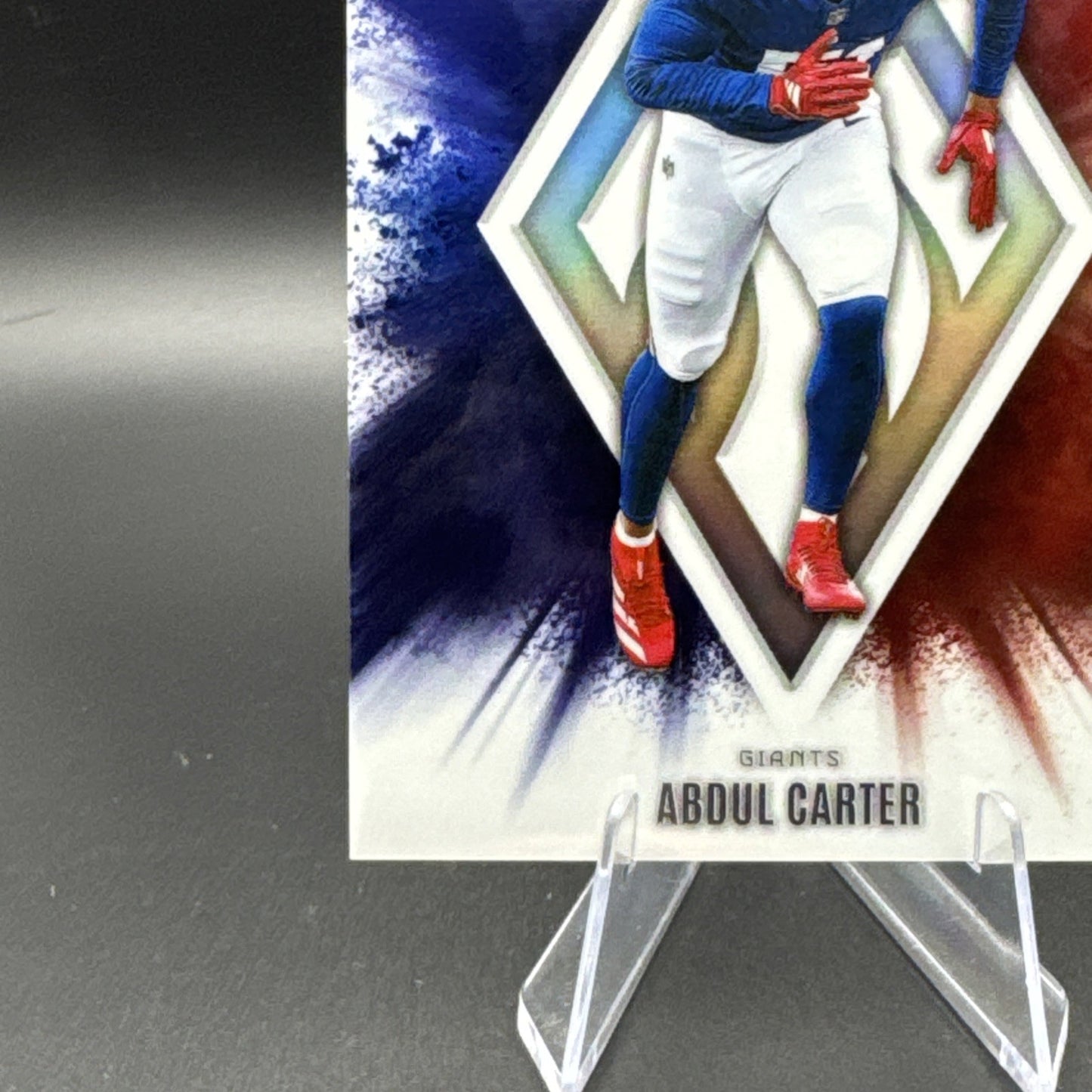 2025 Panini Phoenix Color Blast Rookie Abdul Carter #6 New York Giants
