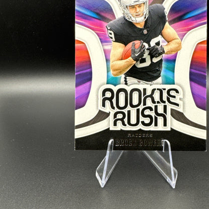 2024 Panini Rookies & Stars Football Brock Bowers #RR-BBS Rookie Rush