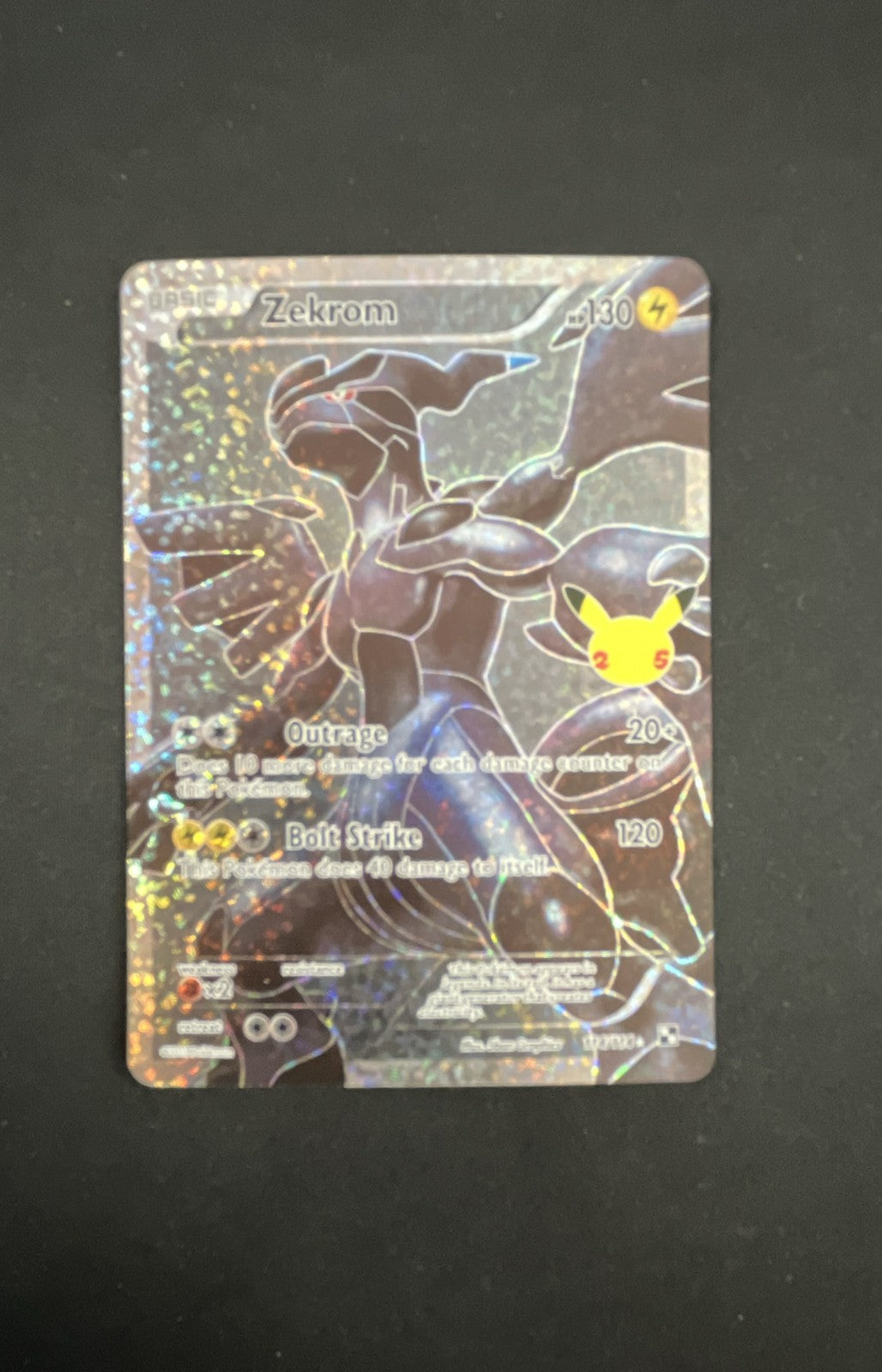 Zekrom 114/114 Celebrations: Classic Collection Holo