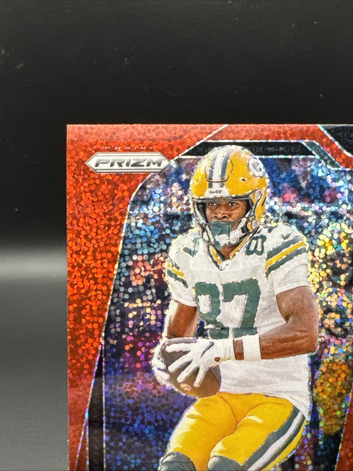 2024 Prizm Romeo Doubs Red Sparkle #104 Packers