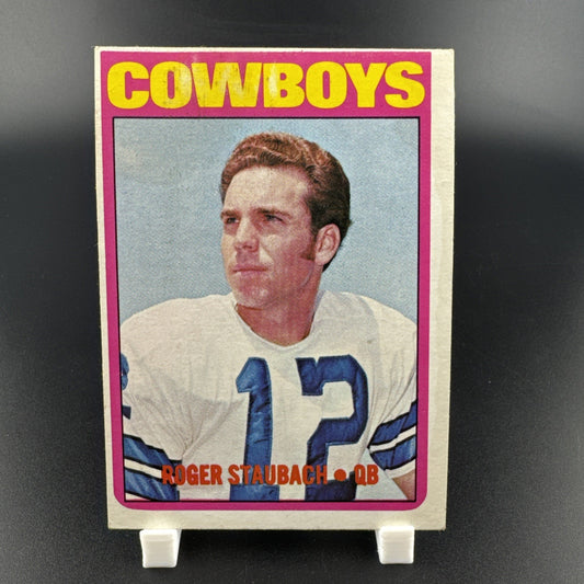 Topps 1972 Roger Staubach #200 Dallas Cowboys