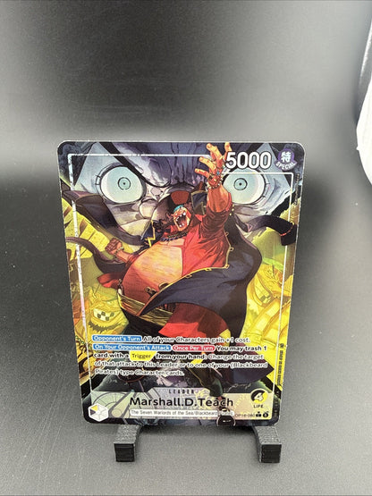 2026 One Piece Marshall.D.Teach (080) Alt Leader OP16-080 The Time of Battle A