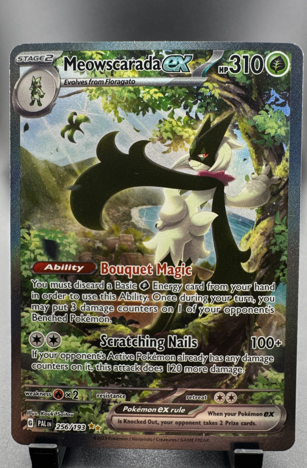 Meowscarada ex 256/193 Sv02: Paldea Evolved Holo