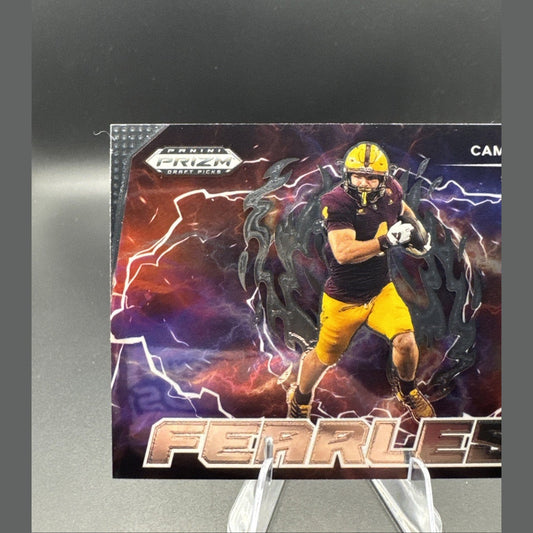 2025 Panini Prizm Draft Picks Football Cam Skattebo #F-CSO RC Fearless