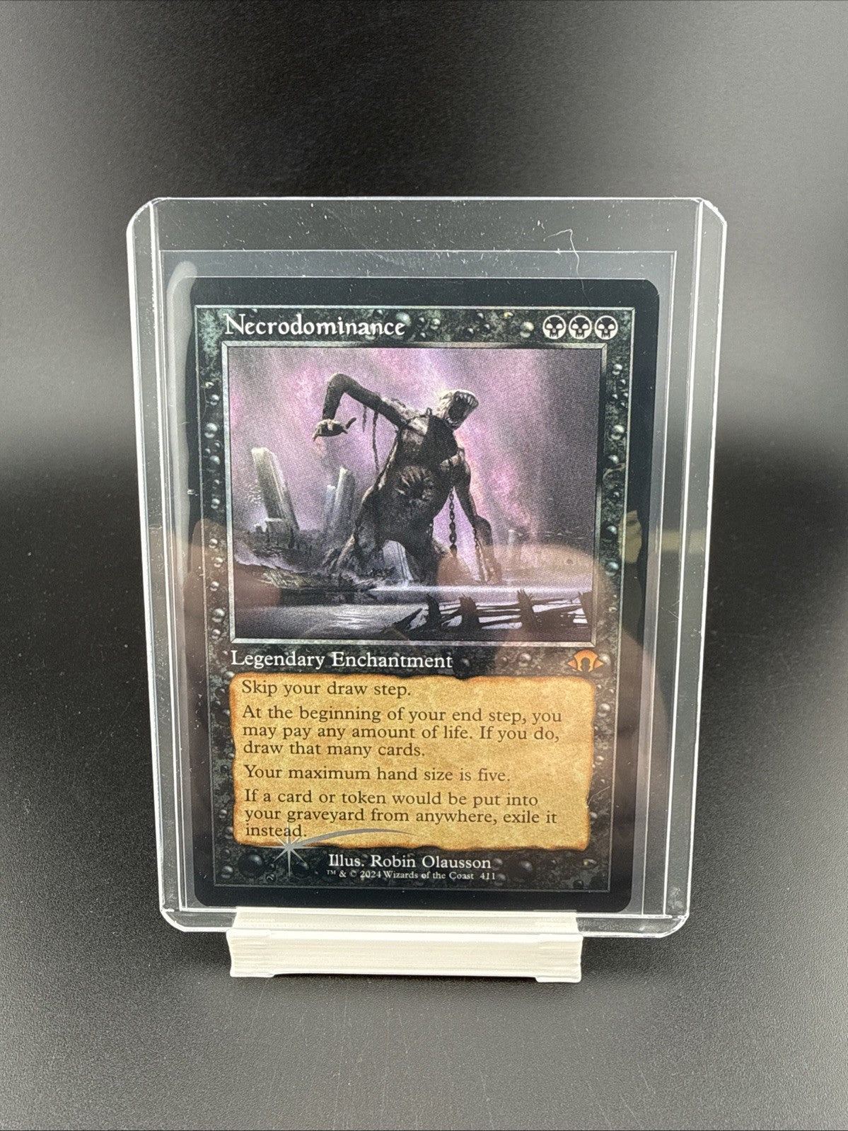 [Retro Frame, Non-Foil] Necrodominance (MH3) (MTG) [!Near Mint!] [!Pack Fresh!]
