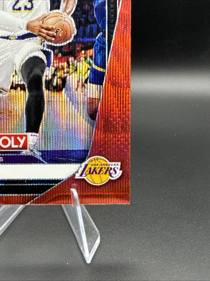 2024-25 Panini Prizm Monopoly LeBron James Red Wave Prizm #43 Los Angeles Lakers