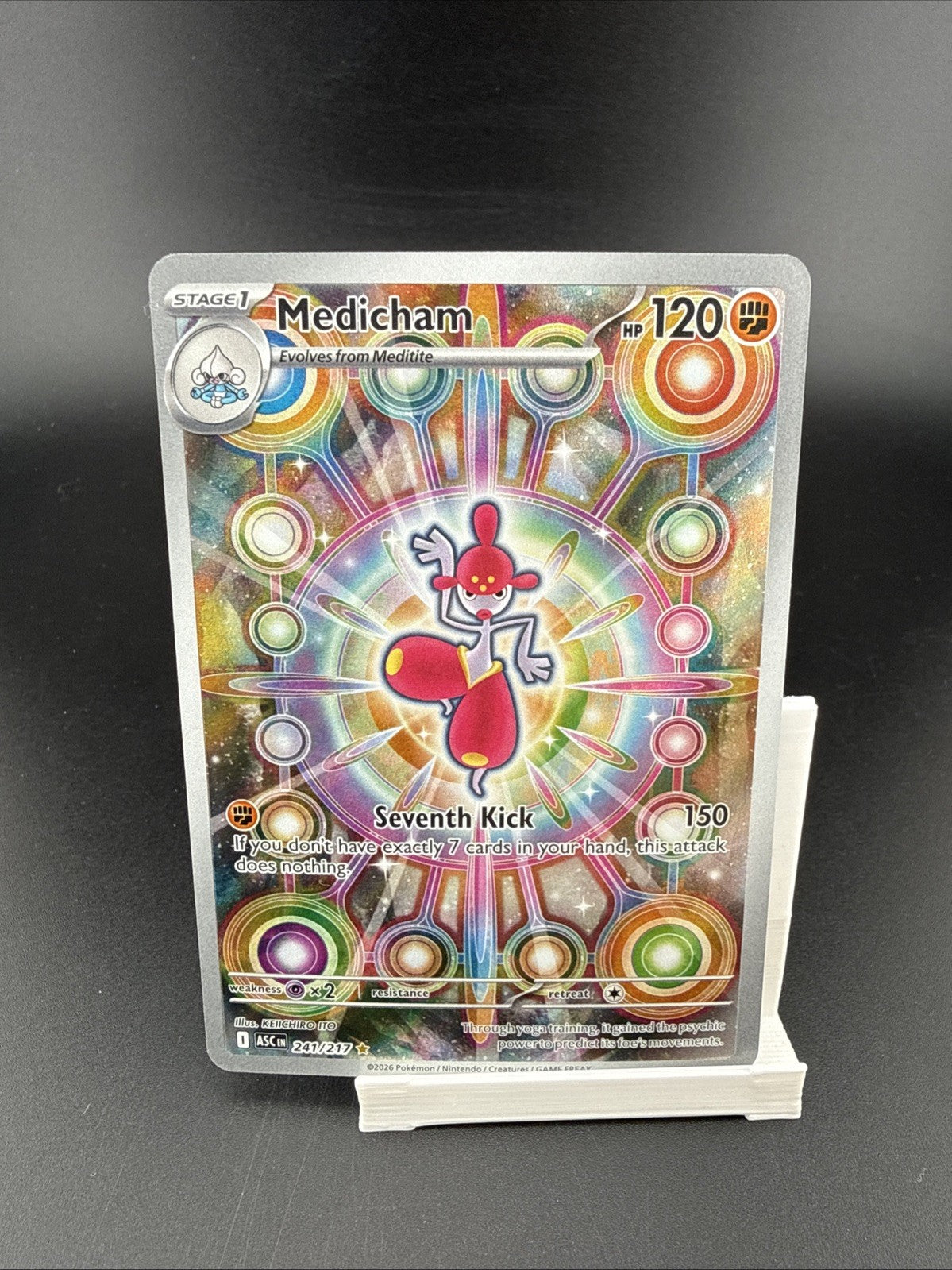 Medicham 241/217 : Illustration Rare - Ascended Heroes