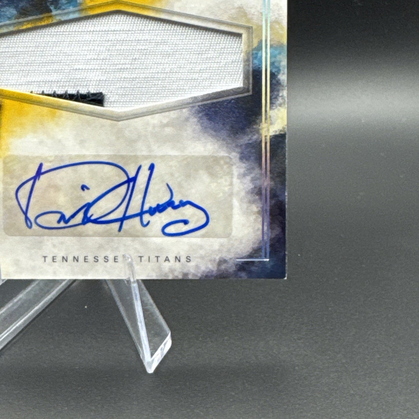 2016 Panini Origins Derrick Henry Rookie 2 Color Patch Auto #RJPA-DH Titans 6/10