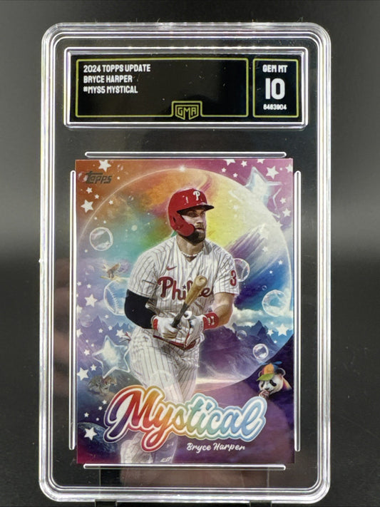 2024 Topps Updat Mystical Bryce Harper #MYS-5 GMA 10
