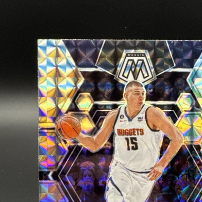 Panini 2022-23 Mosaic Prizm Nikola Jokić #168 Denver Nuggets Basketball