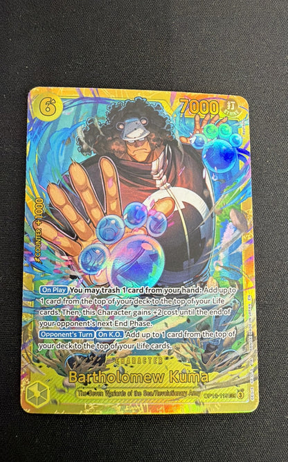 Bartholomew Kuma OP12-119 Legacy of the Master Foil