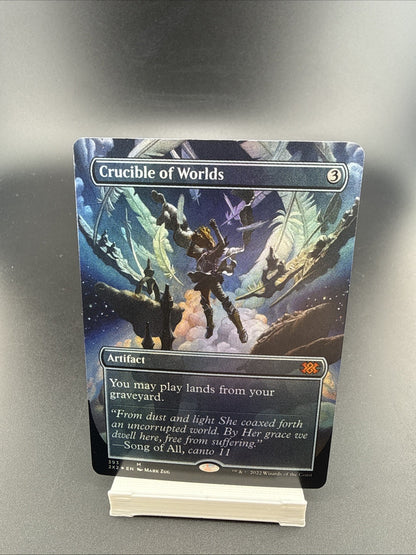 MTG 393 Crucible of Worlds Double Masters 2022 Extended Art Magic the Gathering
