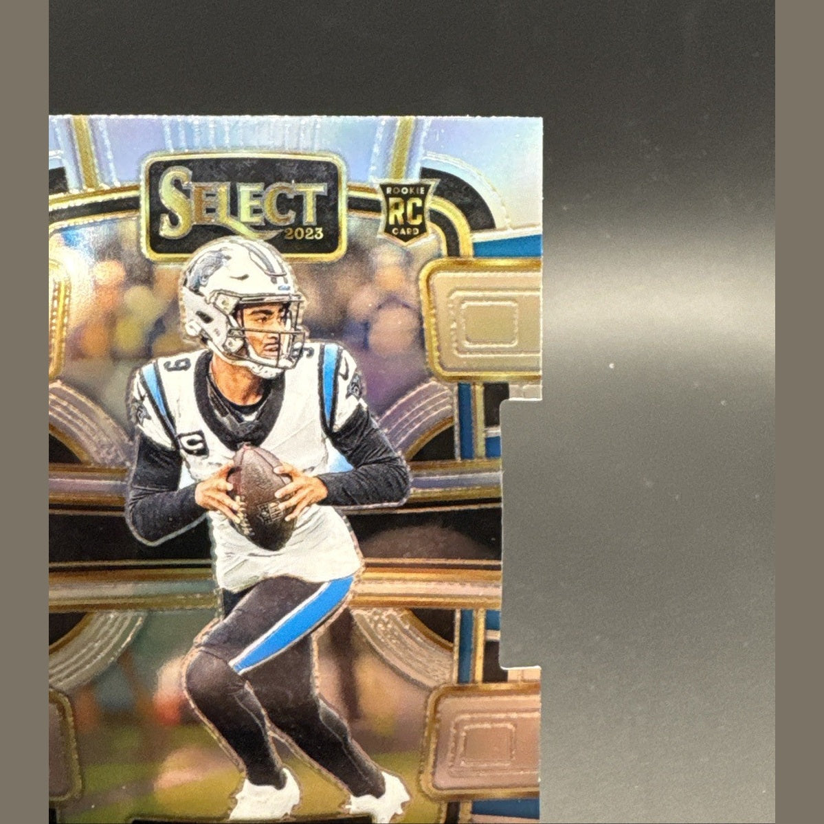 Bryce Young 2023 Panini Select Silver Prizm Die-Cut RC Rookie #14 Concourse