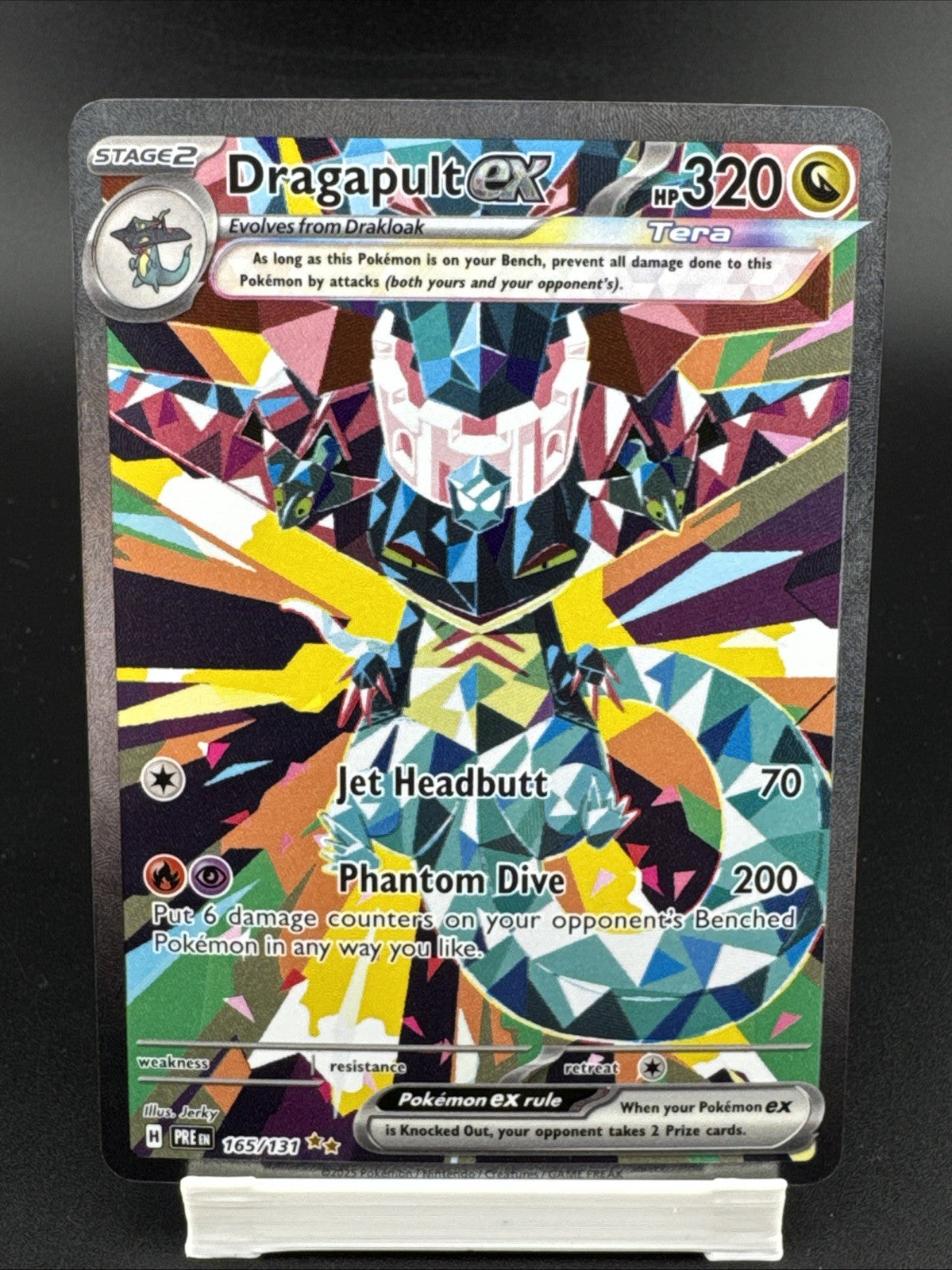 Pokémon Dragapult ex 165/131 Sv: Prismatic Evolutions Special Illustration Rare