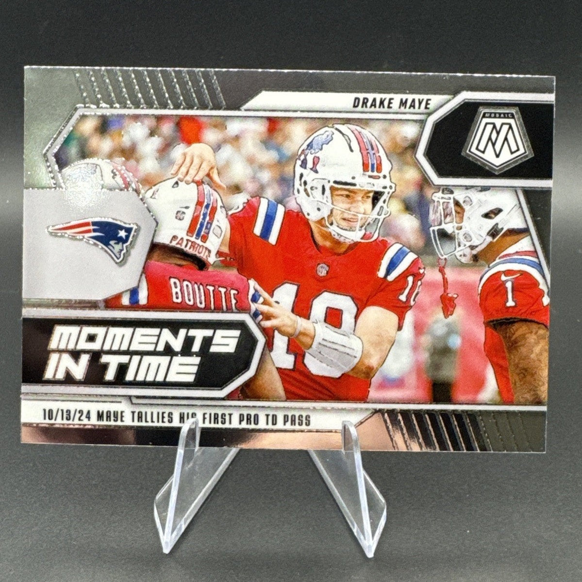 Drake Maye Moments In Time 2025 Mosaic New England Patriots #21