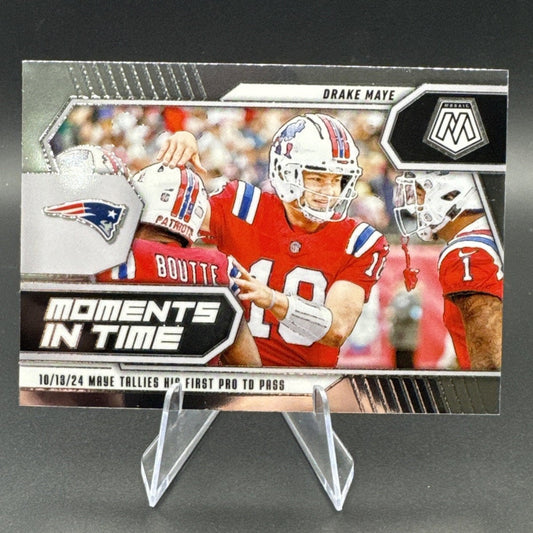 Drake Maye Moments In Time 2025 Mosaic New England Patriots #21
