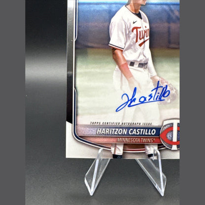 2025 Bowman Chrome #CPA-HC Haritzon Castillo Autograph 1st Bowman