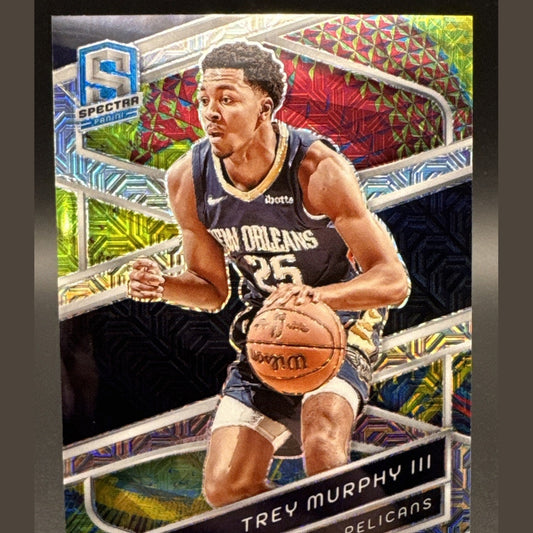 2023-24 Trey Murphy III Panini Spectra Prizm 10/25 #35 Pelicans SP