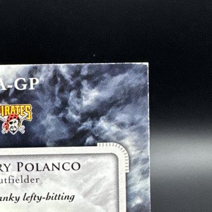 2013 Bowman Inception Prospect On Card Auto Orange 6/50 Gregory Polanco #PA-GP