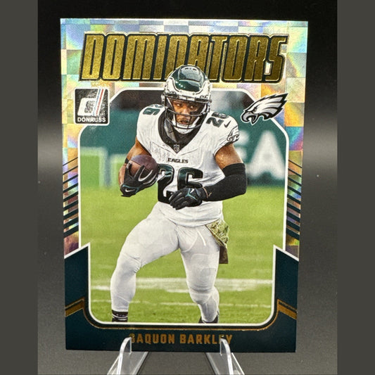 2024 Donruss Football Saquon Barkley Dominators #13