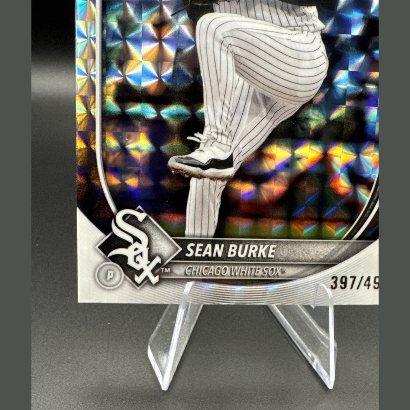2025 Bowman Chrome Sean Burke RC Refractor #73 397/499 White Sox