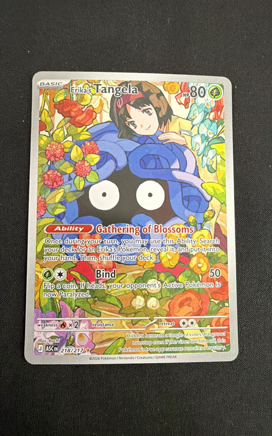 Erika's Tangela 218/217 Me: Ascended Heroes Holo