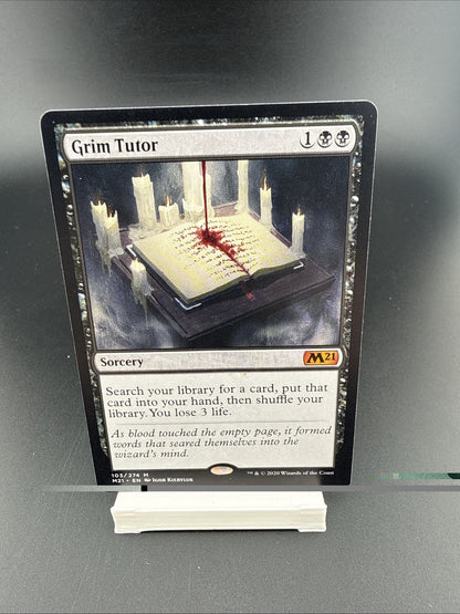 MTG Grim Tutor Core Set 2021 Mythic Regular Card #103 NM
