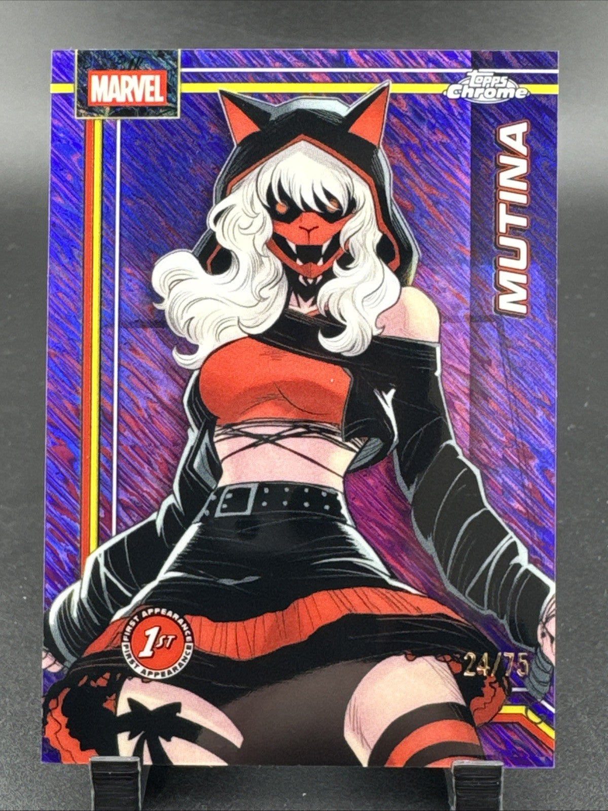 Topps Chrome Marvel Mutina #084 1st Appearance Serial Numbered 24/75